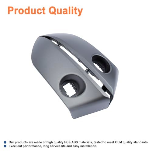 YOUYIEN Central Dashboard Cover Strip Trim(1 Pair).Fit for Toyota RAV4 Base Limited EV Sport 2006-2012 Select Models.Center Instrument Cluster Panel Trim .Replaces Part # 55413-42070-B0 55412-42060-B0. - Image 4