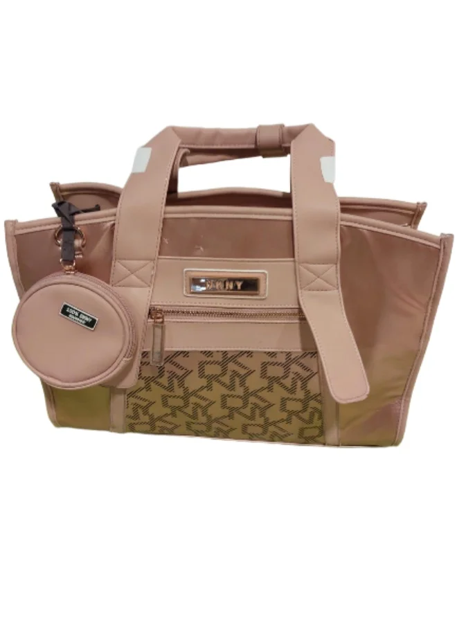 دكني حقيبة سفر دي كيه إن واي أفتر آورز للجنسين، بنقشة شعار فينوس روز