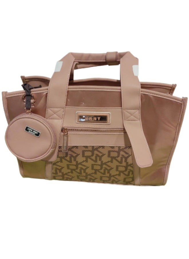 دكني حقيبة سفر دي كيه إن واي أفتر آورز للجنسين، بنقشة شعار فينوس روز - Image 2