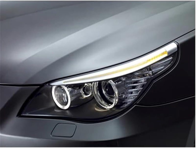 Wivplex Car Front Headlight Cover Lens for 5 Series E60 2004-2010 - Image 2