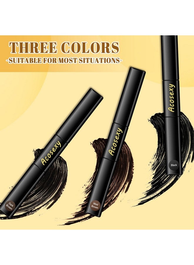 New Cover Touch Up Gray Brush-in Wand,Quick Cover Root Touch Up Rescue, Mascara Natural Water-Resistant Temporary Gray Concealer Cover Up Brush for Hair Mustache & Beard (Black, 1 Pack)