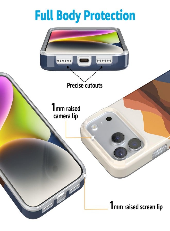 Casely Alex Case | Opposites Attract | Day & Night Colorblock Mountains | Compatible with MagSafe | Classic Ultra Slim Design - Image 5