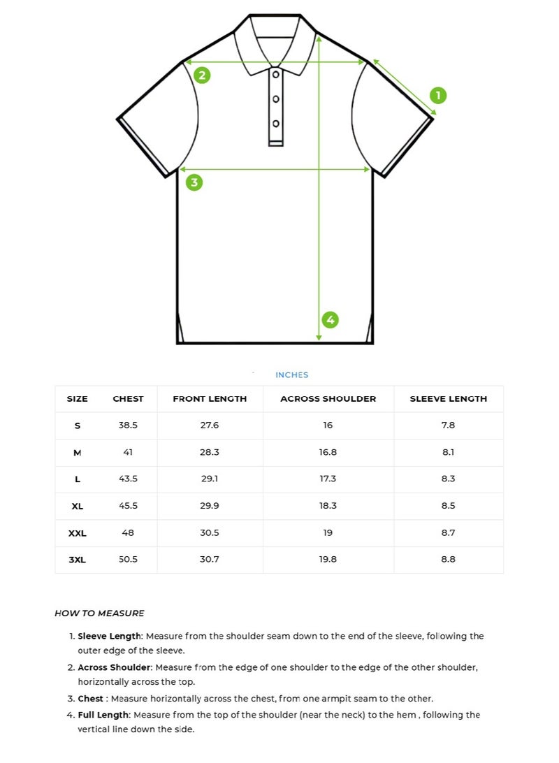 THE BEAR HOUSE Men's Polo Shirt for Casual & Semi-Formal Wear | Classic Collar Neck T-Shirt | Comfortable, Stylish & Versatile for Office, Travel, Outings & Everyday Use - Image 2