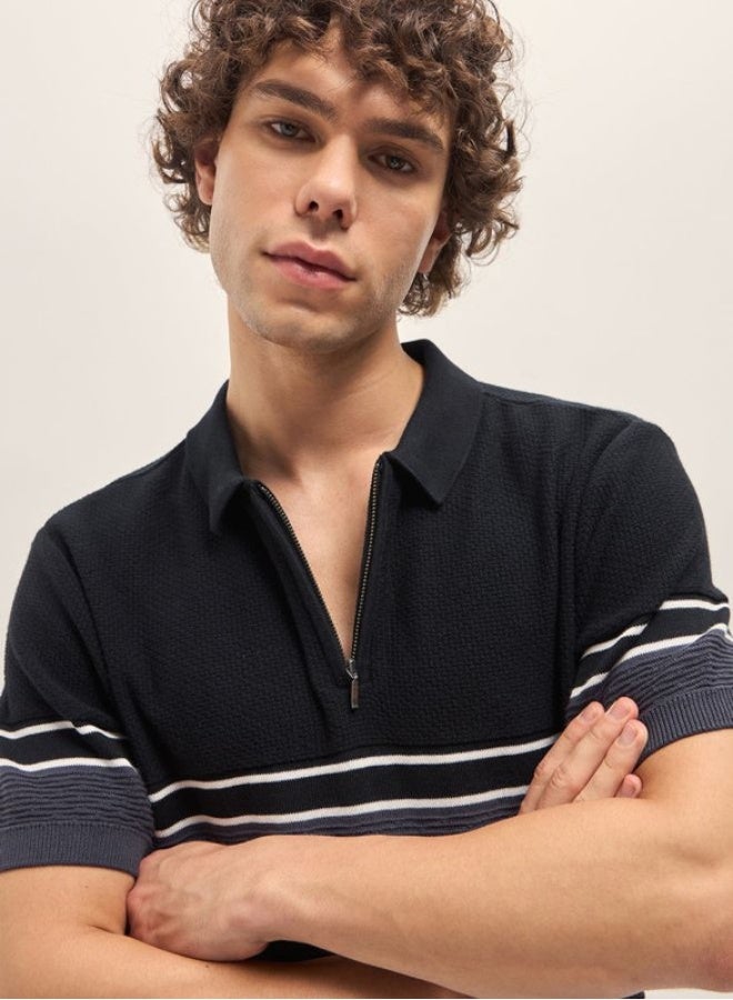 THE BEAR HOUSE Men's Polo Shirt for Casual & Semi-Formal Wear | Classic Collar Neck T-Shirt | Comfortable, Stylish & Versatile for Office, Travel, Outings & Everyday Use - Image 4