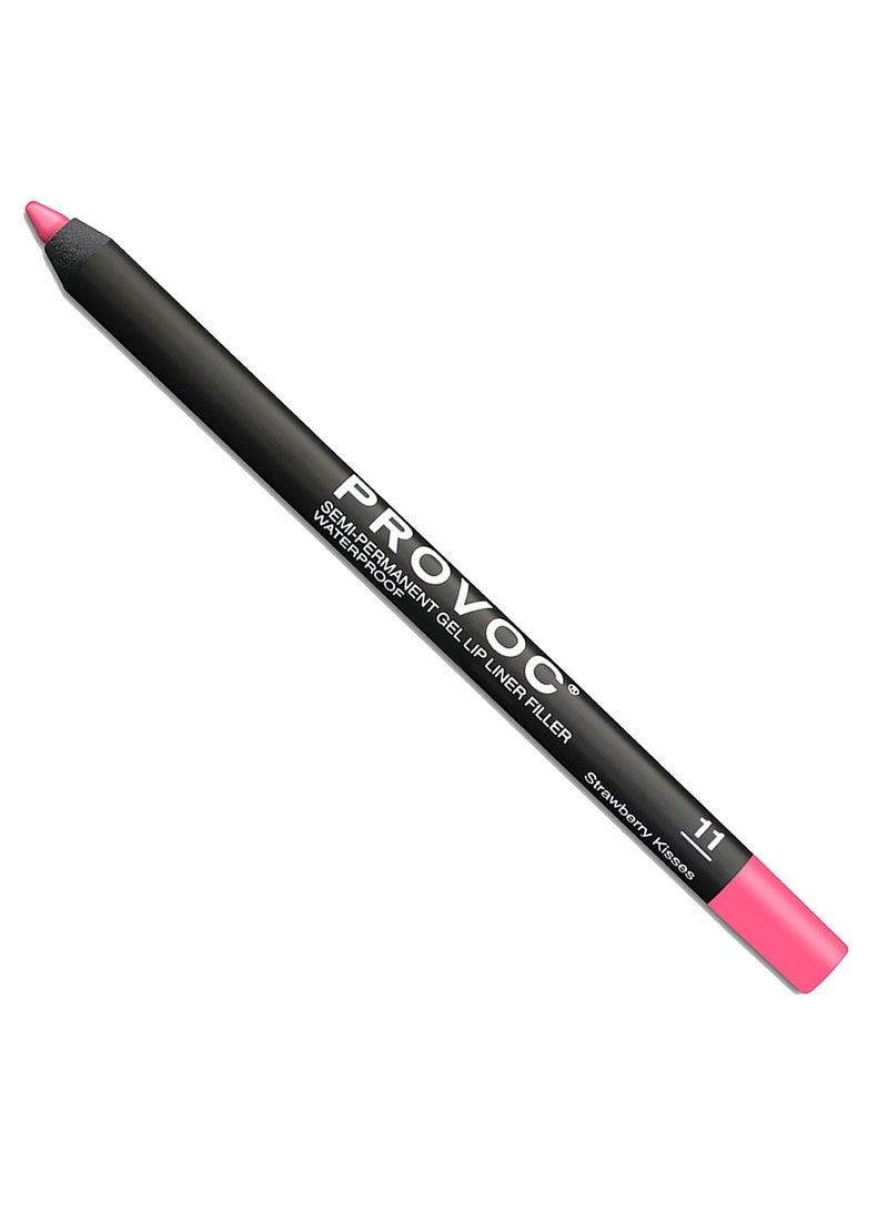 Provoc PROVOC Semi-Permanent Gel Lip Liner Filler WP 11 Strawberry