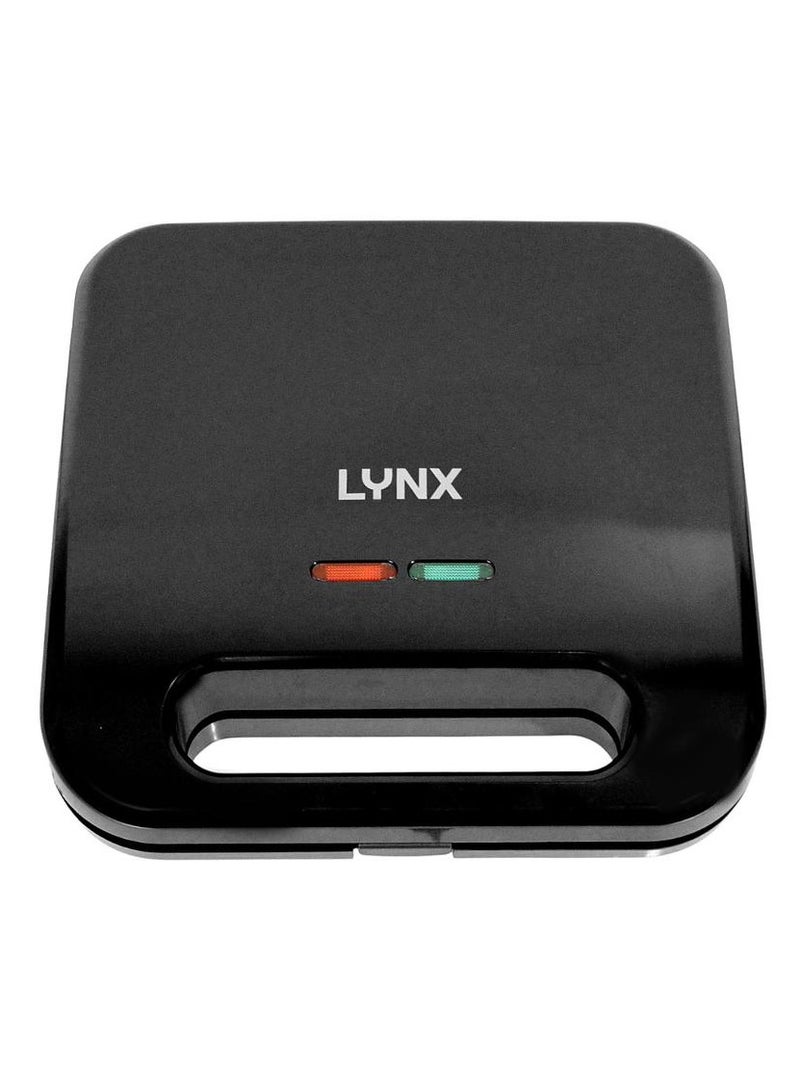 LYNX Sandwich Maker 800W with Non-Stick Grill Plate, Fast Heating Toaster for Quick Snacks, Thermostat Control, Dual Indicator Lights, Easy Cleaning Compact Kitchen Appliance – LY-SM-4023 - Image 4