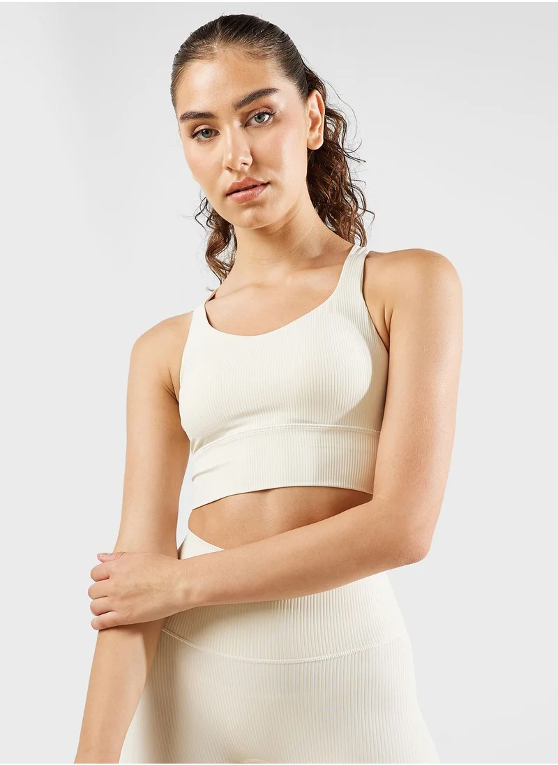 FRWD Back Cutout Sports Bra And Leggings Set