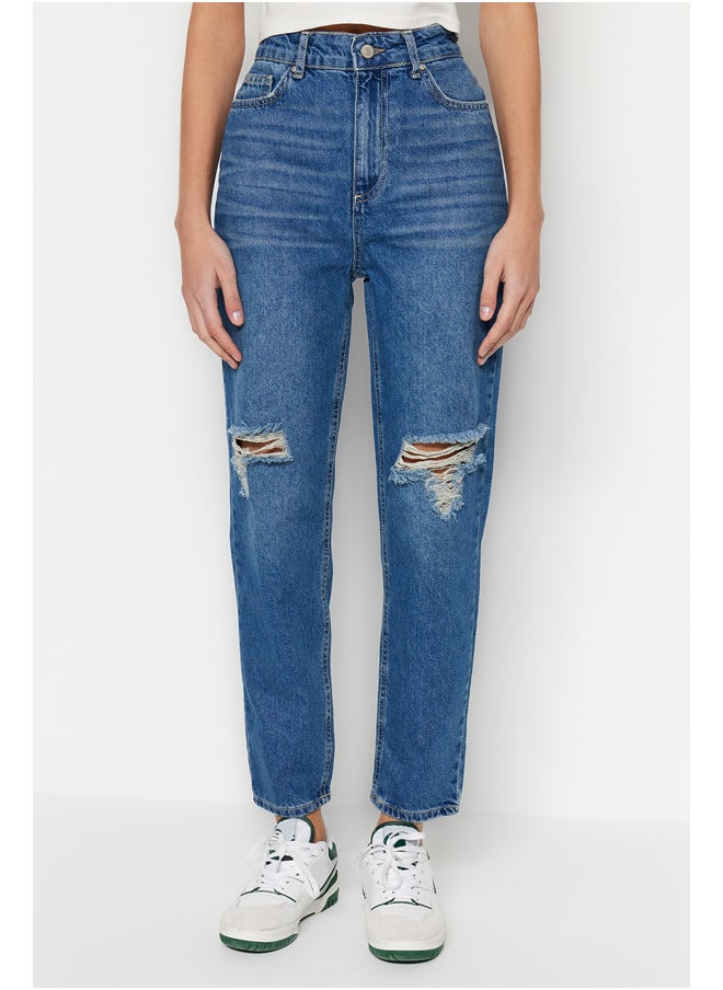trendyol - Jeans - Blue - Mom - Image 1