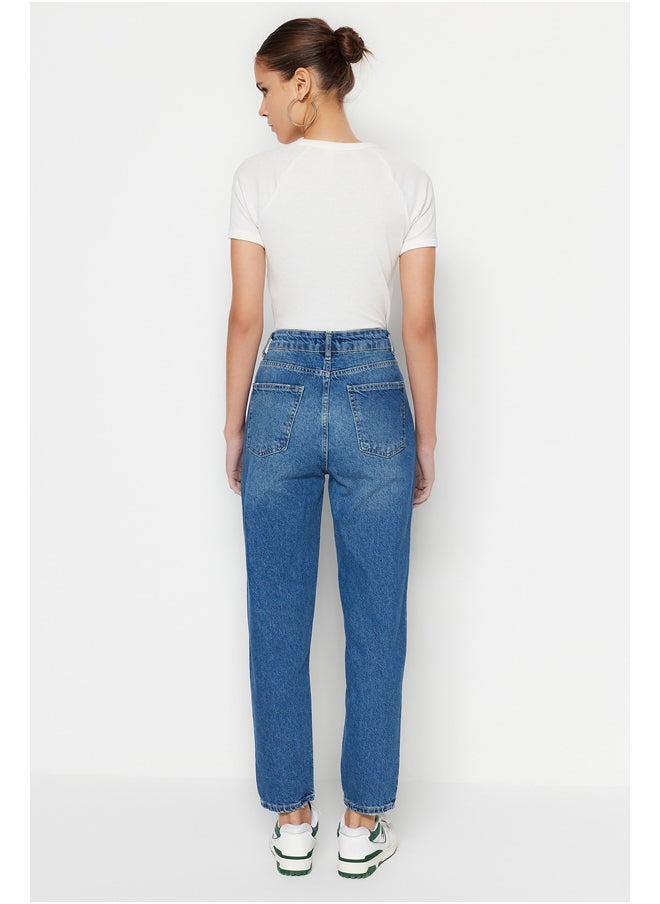 trendyol - Jeans - Blue - Mom - Image 1