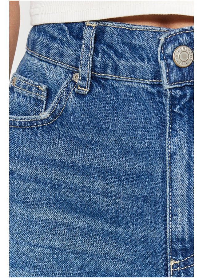 trendyol - Jeans - Blue - Mom - Image 1