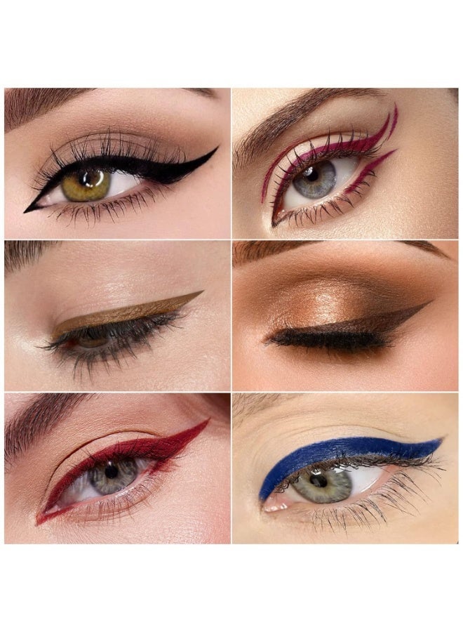 Myonly 2PCS, MYONLY Liquid Eyeliner, Matte Eyeliner, Precise Tip, Long-lasting Eyeliner, Suitable For Bold Eye Makeup, Smooth And Silky. 01# Black - Image 2