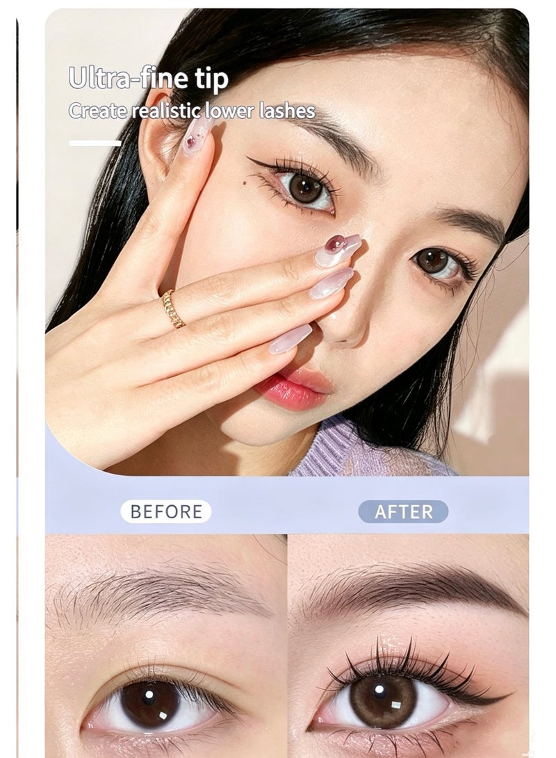 Myonly 2PCS, MYONLY Liquid Eyeliner, Matte Eyeliner, Precise Tip, Long-lasting Eyeliner, Suitable For Bold Eye Makeup, Smooth And Silky. 01# Black - Image 5