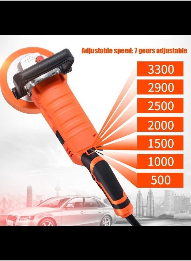 ABBASALI 1580W 220V Adjustable Speed Car Electric Polisher Waxing Machine Automobile Furniture Polishing Tool  - Image 3