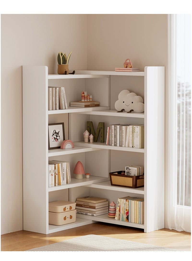 YY-ريشير رفوف كتب مفتوحة متعددة الطبقات قابلة للتوسع ، رفوف عرض الزاوية المستقلة ، توفير المساحة الرف الأرضي للمكتب ، غرفة المعيشة المنزلية وغرفة النوم - Image 1