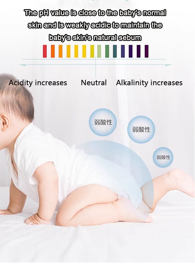 Baby Wipes, 80-Count Pack with Flip-Top Lid, Unscented & Hypoallergenic, Gentle Cotton-Feel Cloths for Diaper Change, Hands & Face Cleaning - Image 4