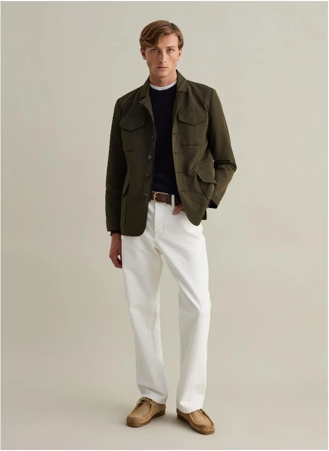 Ovs Safari jacket with collar