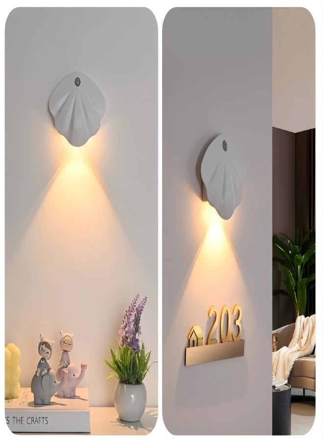 New magnetic suction no-wiring indoor wall light, doorplate light, charging smart led human body sensor light, night light - Image 2