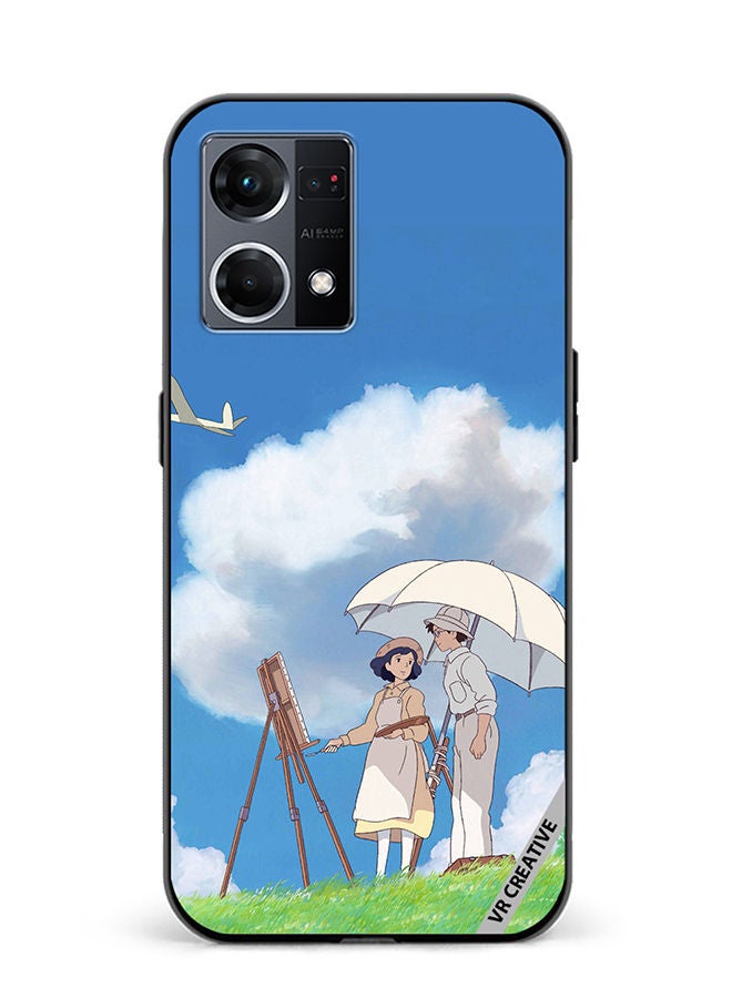 VR CREATIVE Protective Case Cover For Oppo Reno8 4G Detective Conan Characters Design Multicolour - Image 1