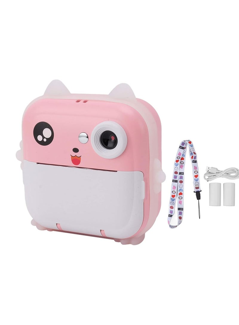 Kids Instant Print Camera with 2.4" Screen, 1500mAh Battery, Thermal Printing, Digital Camera for Kids Ages 3-14, Birthday Gifts for Girls and Boys, HD Photography & Video Recorder, Camera Toy  - Image 1