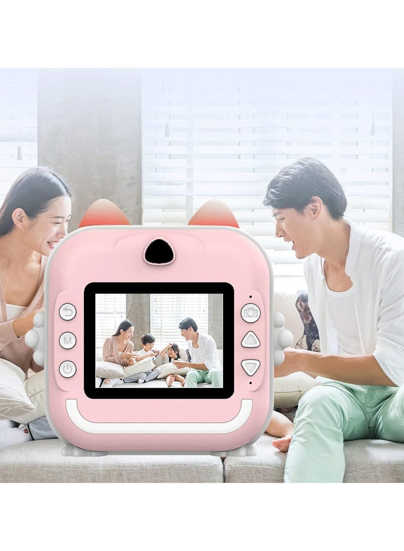 Kids Instant Print Camera with 2.4" Screen, 1500mAh Battery, Thermal Printing, Digital Camera for Kids Ages 3-14, Birthday Gifts for Girls and Boys, HD Photography & Video Recorder, Camera Toy  - Image 3