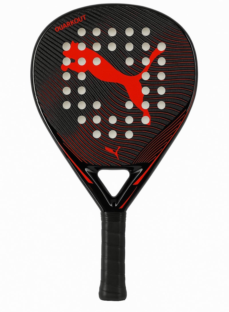 PUMA Padel Racket – Lightweight Carbon Fiber Design for Power & Control | Professional Padel Tennis Equipment | Durable Grip & Shock Absorption - Image 1