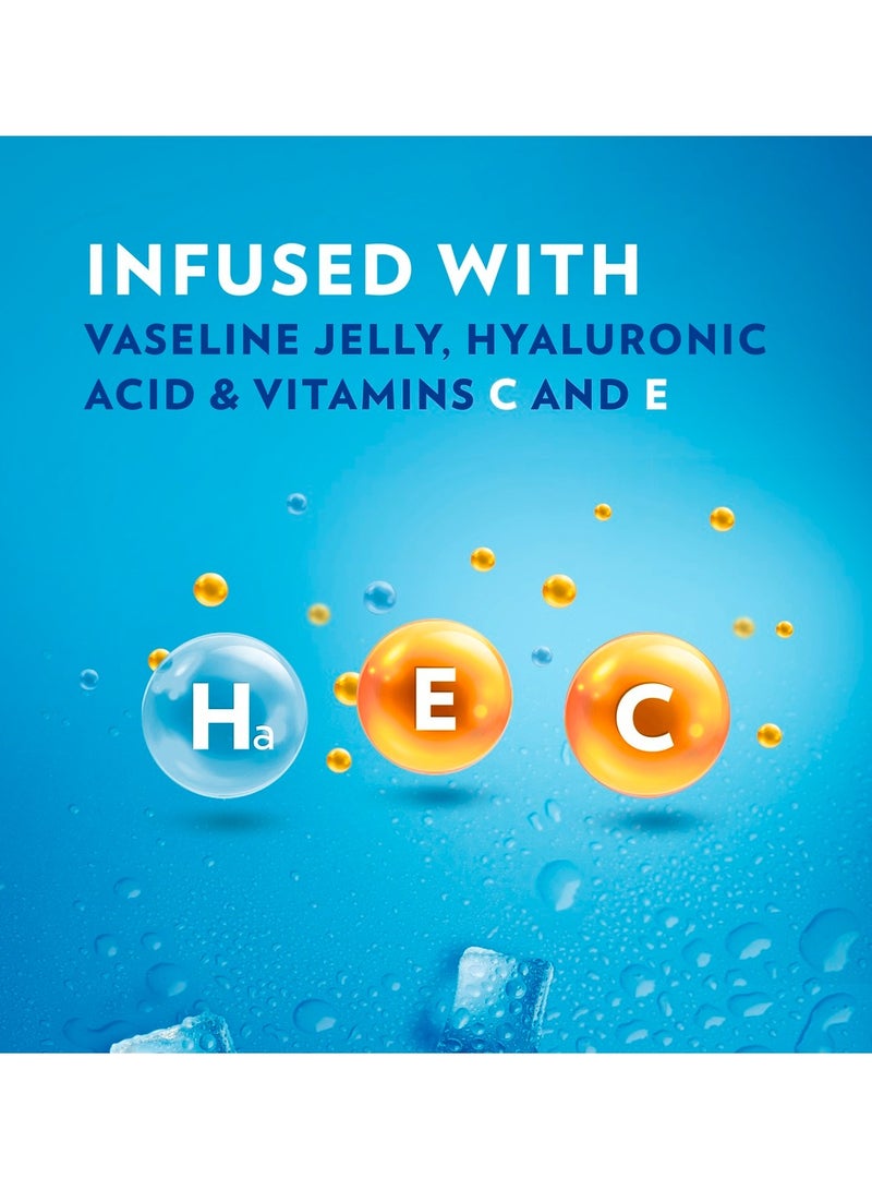 Vaseline لوشن العناية المركزة بالجسم، ترطيب آيس كول، يرطب ويبرد بشرتك بمقدار -3 درجة مئوية 200مل - Image 4