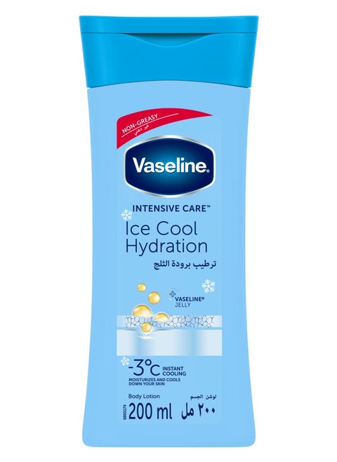 Intensive Care Body Lotion Ice Cool Hydration hydrates and cools your skin down by -3 °C 200ml