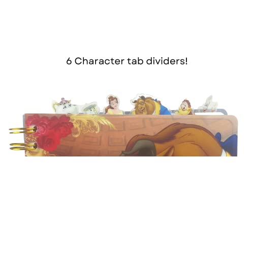 Innovative Designs Disney Beauty and The Beast Journal Notebook Spiral Bound 144 Lined Pages 8 x 7 inches - Image 3