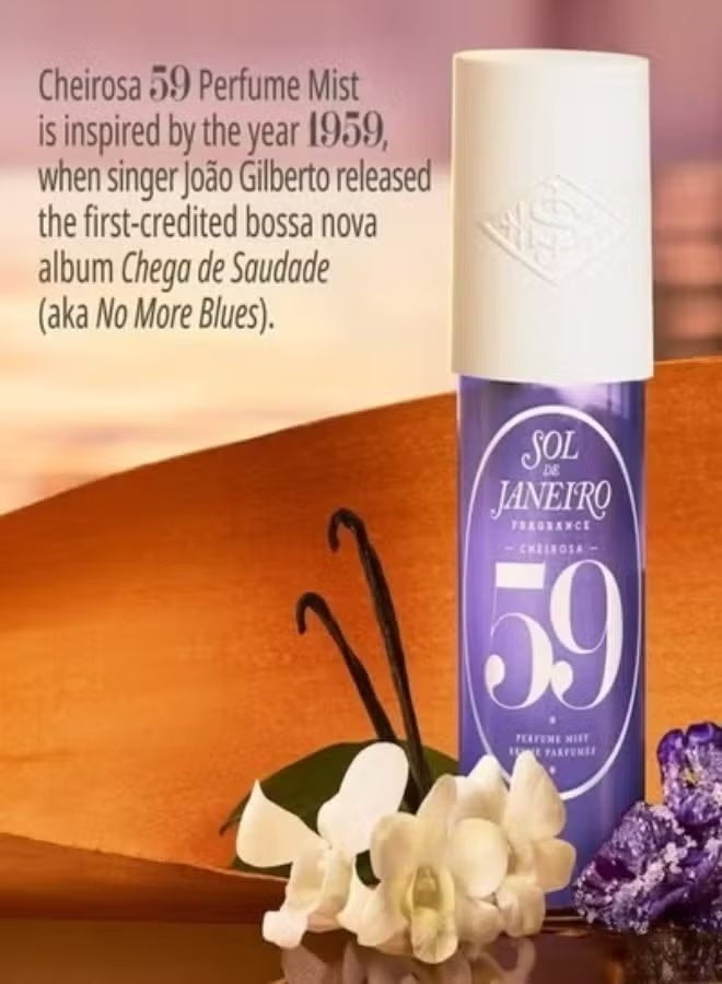 Sol de Janeiro Sol de jainero Cheirosa 59 Perfume Mist - 90ml | Warm & Spicy Gourmand Fragrance - Image 3