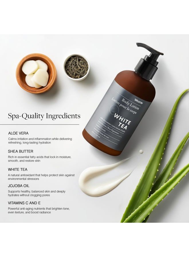 Westin White Tea Aloe Body Lotion | Hotel Spa Cream | Daily Hydration | Hand Lotion Pump | 8 oz Signature Scent Skin Moisturizer - Image 2