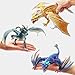 Fistone Western Dragon Toy Set 3 PCS Realistic Battle Dragon Lion Dragon Demon Dragon Figurines Creature Dragon Playset for Kids Dragon Toy Action Figure for Kids Ages 3 - Image 4