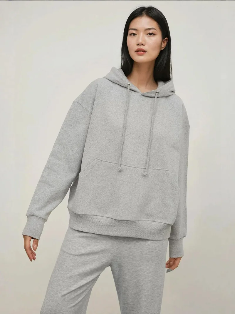 HICCUP Oversized Hooded Sweatshirt