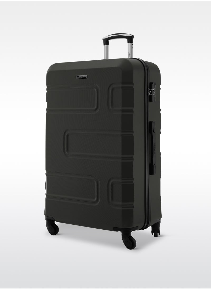 PARAJOHN Neo ABS Hardside Spinner Check In Large Luggage Trolley 28 Inch Grey  - Image 2