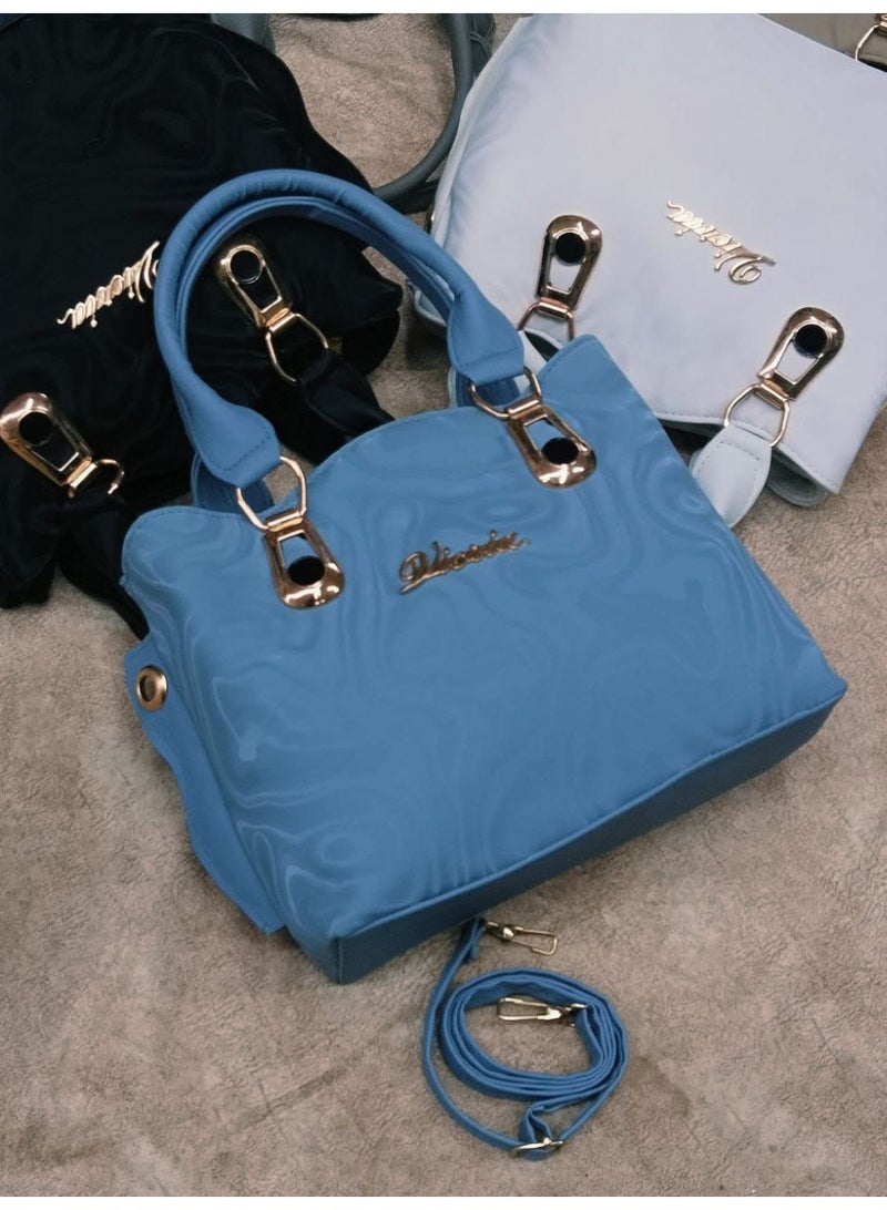 High-quality women's handbags, available in camel color. - Image 2