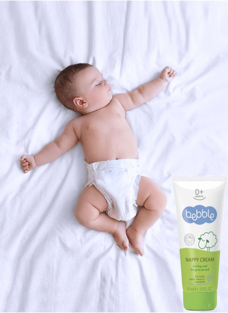 bebble - Baby Daiper Nappy Cream Ointment | Prevent Rashes and inflammation on Skin | 75ml - Image 1