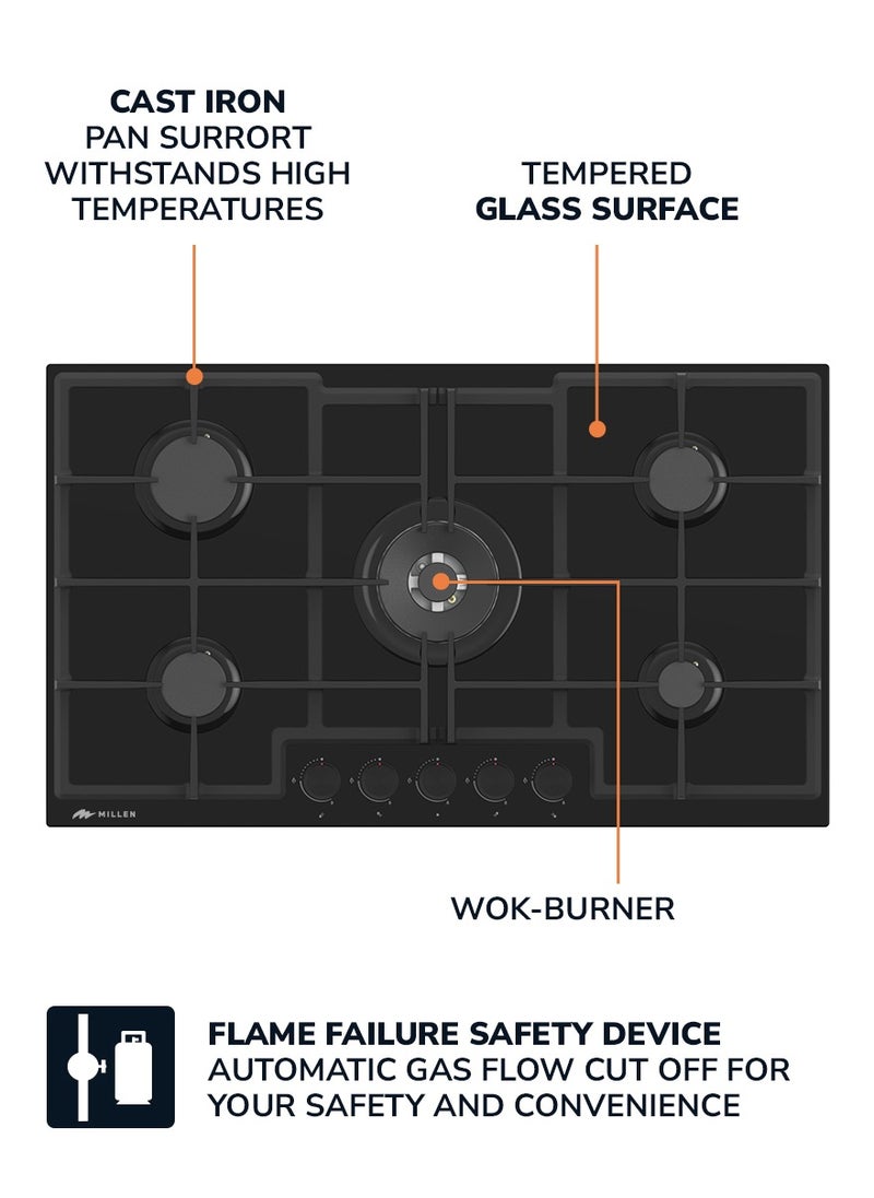 MILLEN - Built in Gas Hob 90 cm - Image 1