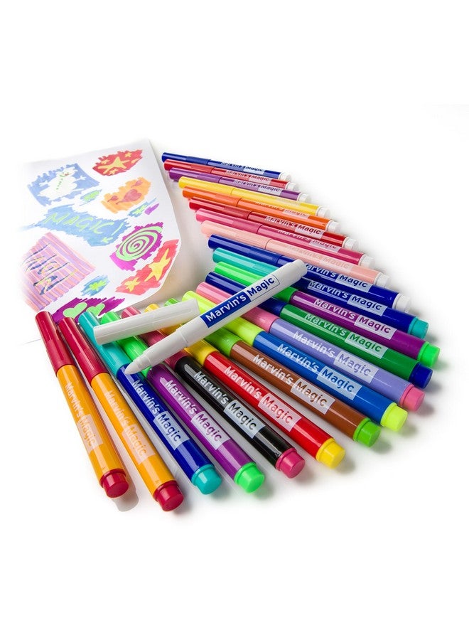 Marvin's Magic - Original x 25 Amazing Magic Marker Pens - Color Changing Magic Pen Art - Create 3D Lettering or Write Secret Messages - Includes 25 Magic Pens - Image 2