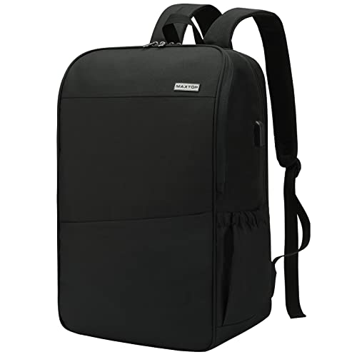 MAXTOP Travel Laptop Backpack with USB Charging Port Anti-Theft[Water Resistant] College Bookbag Fits 18.4 Inch Laptop - Image 1