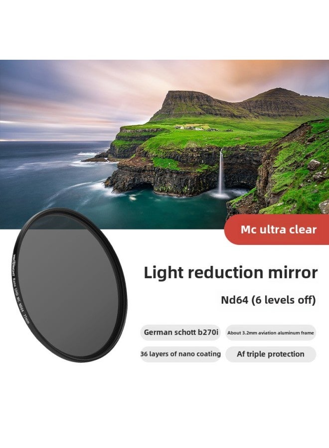 MECO Is Suitable For Xiaomi 13/14ultra Lens Filter Adapter Ring Photography Suit Macro Polarization Dimming-Color:Ultra-clear Light Reduction Mirror Nd64—long Exposure Light  - Image 1