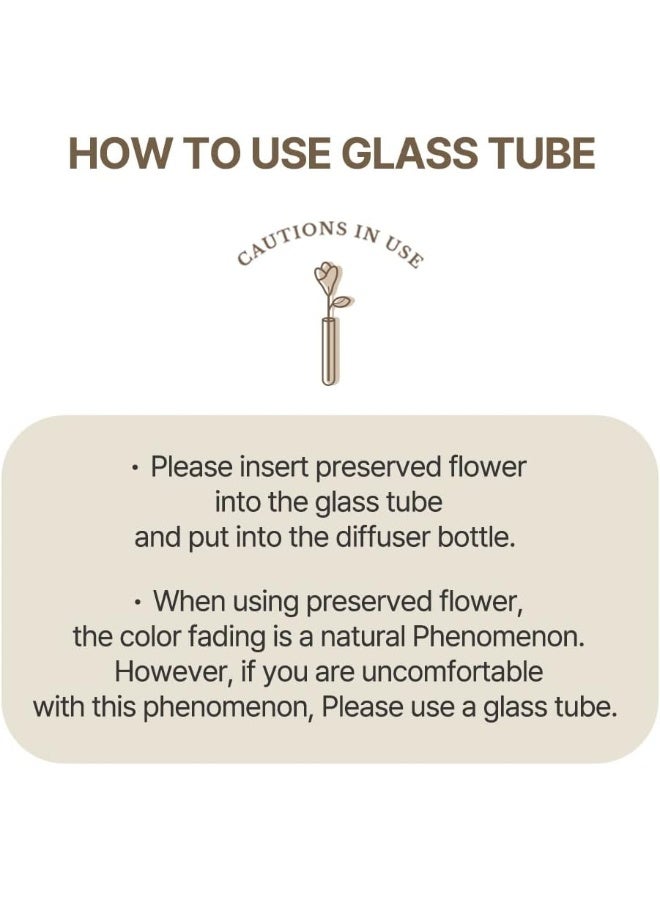 COCODOR Flower Reed Diffuser Set / 6.7oz / Garden Lavender/Scent Diffuser with Sticks Home Fragrance Oil Reed Diffuser for Bathroom Shelf Decor - Image 5