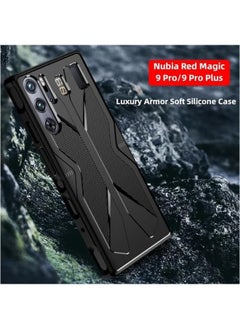 Generic Compatible with Red Magic 9 Pro/ 9 Pro+ Case, Soft Silicon Shockproof Gaming Cover Heat Dissipation Full Protective Fundas  - Image 2