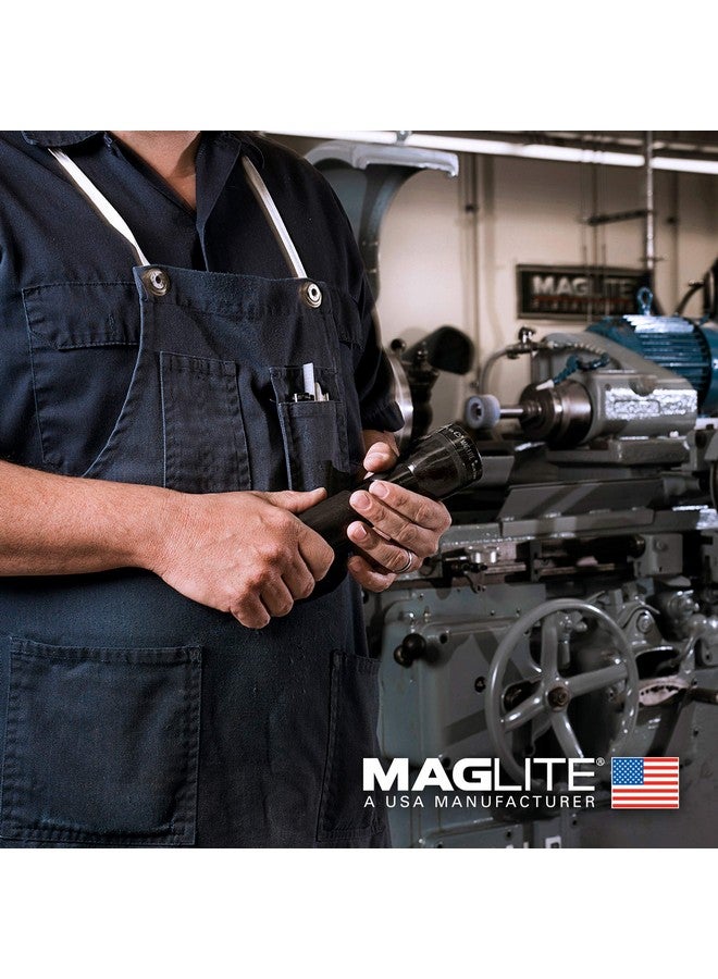 Maglite Heavy-Duty Incandescent 2-Cell D Flashlight, Black - Image 2