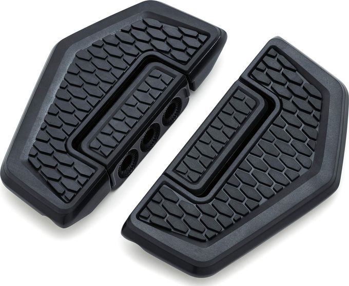 KURYAKYN 5909 Motorcycle Foot Control Component: Hex Folding Boards For Driver Or Passenger Floorboards, Satin Black, 1 Pair - Image 3