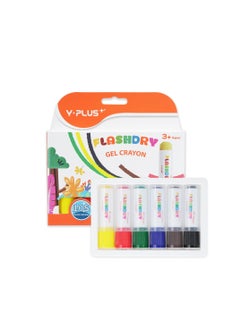 YPLUS Tempera Colouring Pencils - Colour-Intensive Wax Crayons and Colouring Sites in a Set, Perfect Toy for Children - Creative Drawing Made Easy - 6 Colours - pzsku/Z5AC3FD248C348C56E1C8Z/45/_/1723304083/a1ba2994-0d2b-4044-b9ca-9ae0f9596243