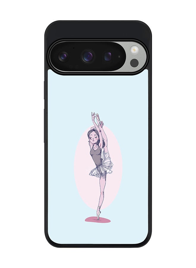 For Google Pixel 9 Pro Case,Slim fit Camera Protection, Shockproof Thin Phone cover - Flying Ballerina