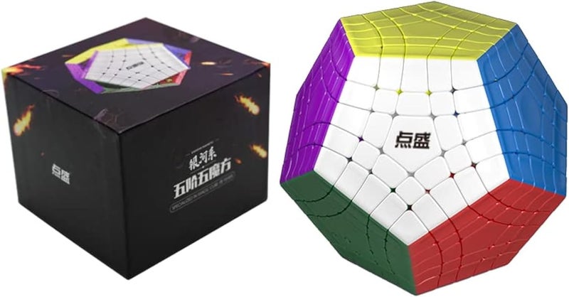Cuberspeed DianSheng Galaxy Gigaminx M stickerless Speed Cube Magnetic gigaminx Puzzle