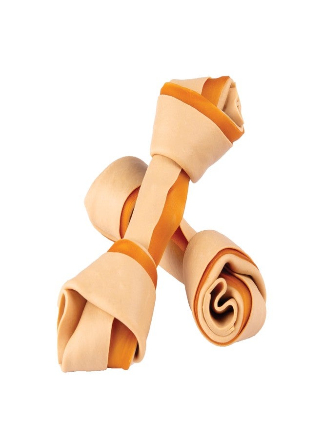 سمارت بونز عظام سمارت بونز للمضغ بنكهة البطاطا الحلوة للكلاب، عظام مضغ خالية من الجلد الخام مصنوعة من اللحوم والخضراوات الحقيقية، 6 قطع صغيرة (عبوة من قطعة واحدة) - Image 5