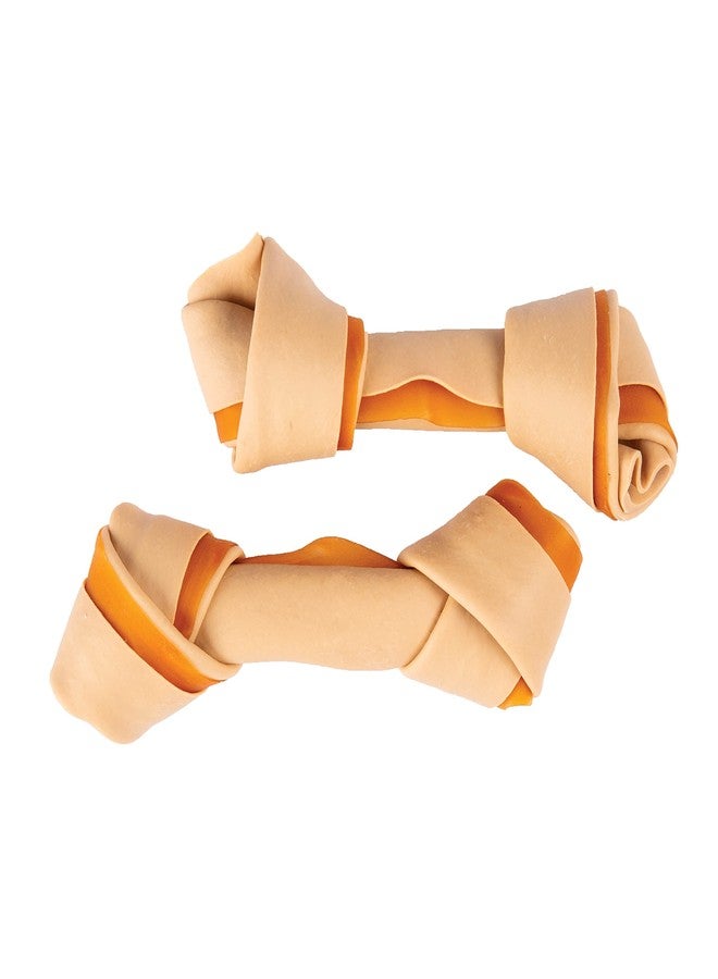 سمارت بونز عظام سمارت بونز للمضغ بنكهة البطاطا الحلوة للكلاب، عظام مضغ خالية من الجلد الخام مصنوعة من اللحوم والخضراوات الحقيقية، 6 قطع صغيرة (عبوة من قطعة واحدة) - Image 4