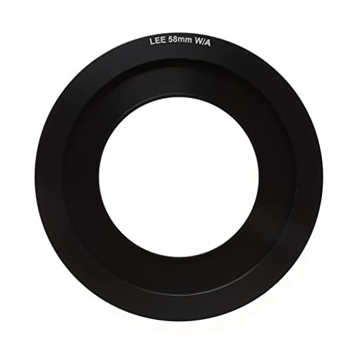 LEE Filters LEE100 FHWAAR58C Wide-Angle Adapter Ring 58mm Diameter Black Camera Accessory - Image 1