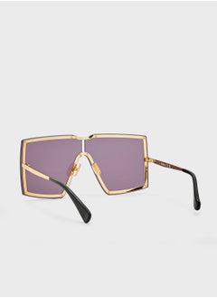 MaxMara Metal Shaped Sunglasses  - Image 3